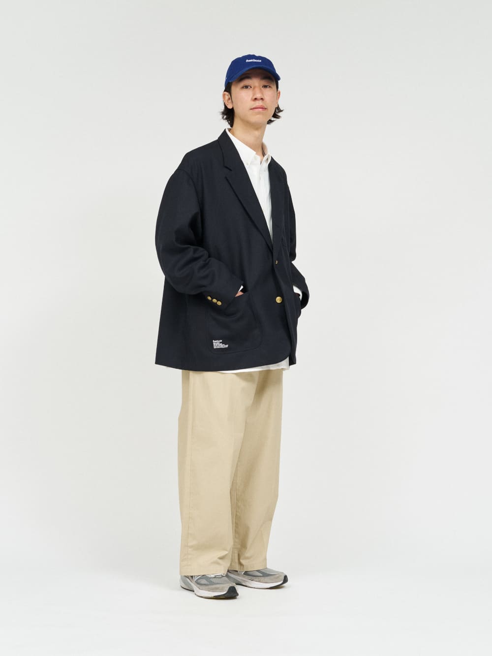 FreshService(フレッシュサービス) WOOL SERGE COLLEGE BLAZER