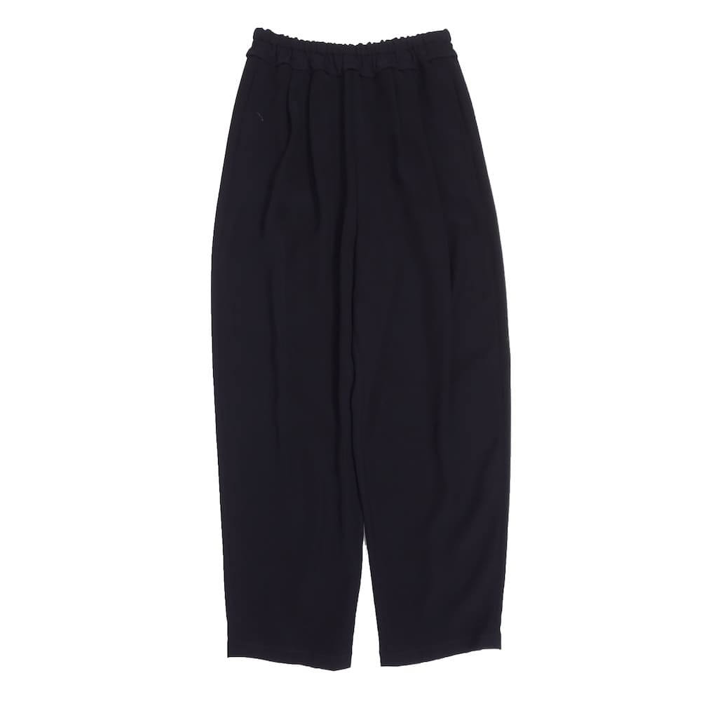 エンフォルド RELAX EGG WIDE PANTS ダークネイビー ENFOLD(エンフォルド) RELAX EGG WIDE-PANTS - COLDBECK ONLINE