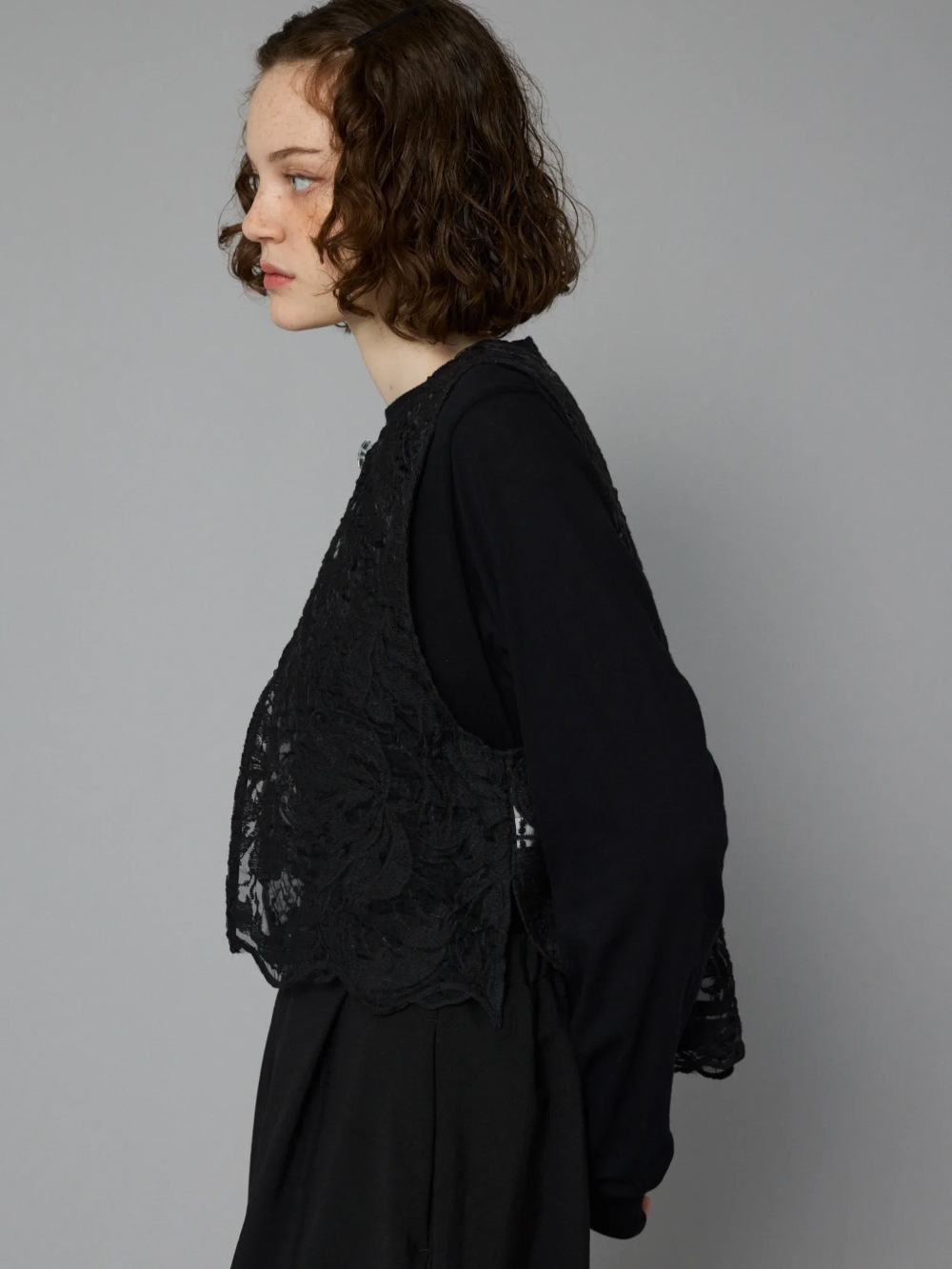 専用です☆HERIN.CYEヘリンドットサイチュールビスチェ HeRIN.CYE（ヘリンドットサイ）の「Many frill bustier メニーフリル