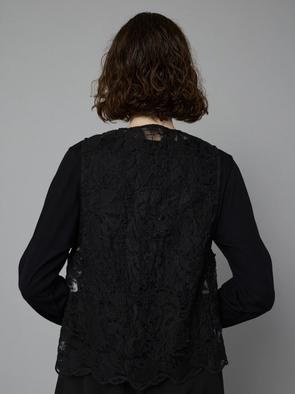HeRIN.CYE(ヘリンドットサイ) lace vest - COLDBECK ONLINE（コール