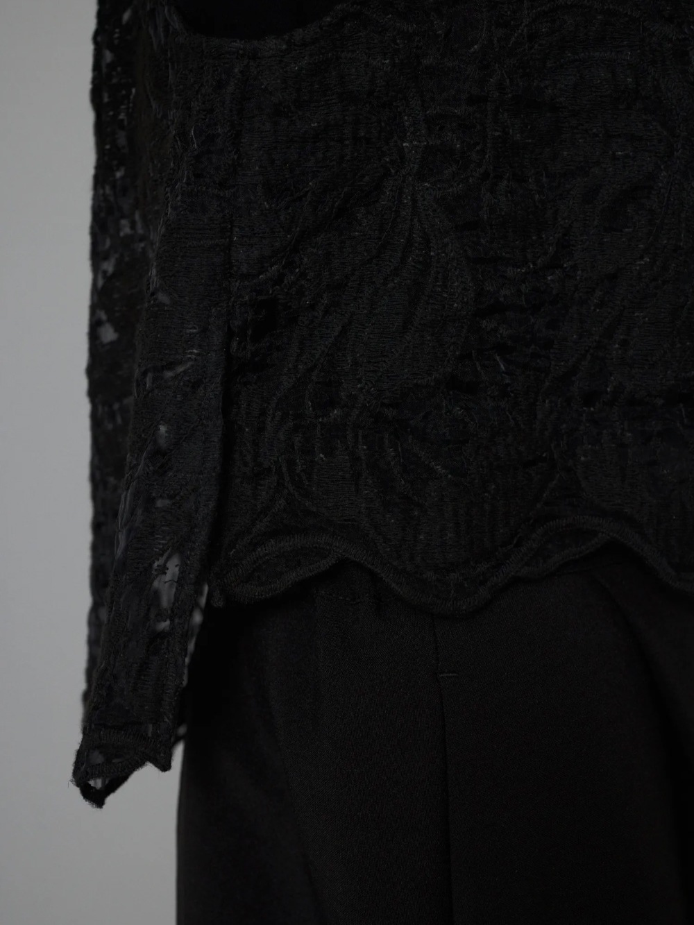 HeRIN.CYE(ヘリンドットサイ) lace vest - COLDBECK ONLINE（コール