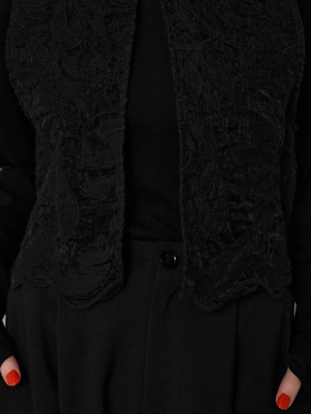 HeRIN.CYE(ヘリンドットサイ) lace vest - COLDBECK ONLINE（コール