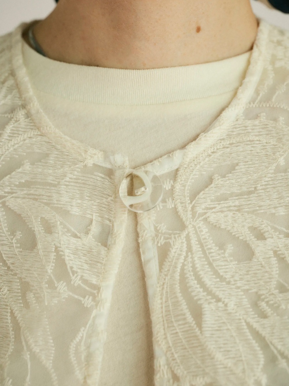 HeRIN.CYE(ヘリンドットサイ) lace vest - COLDBECK ONLINE（コール