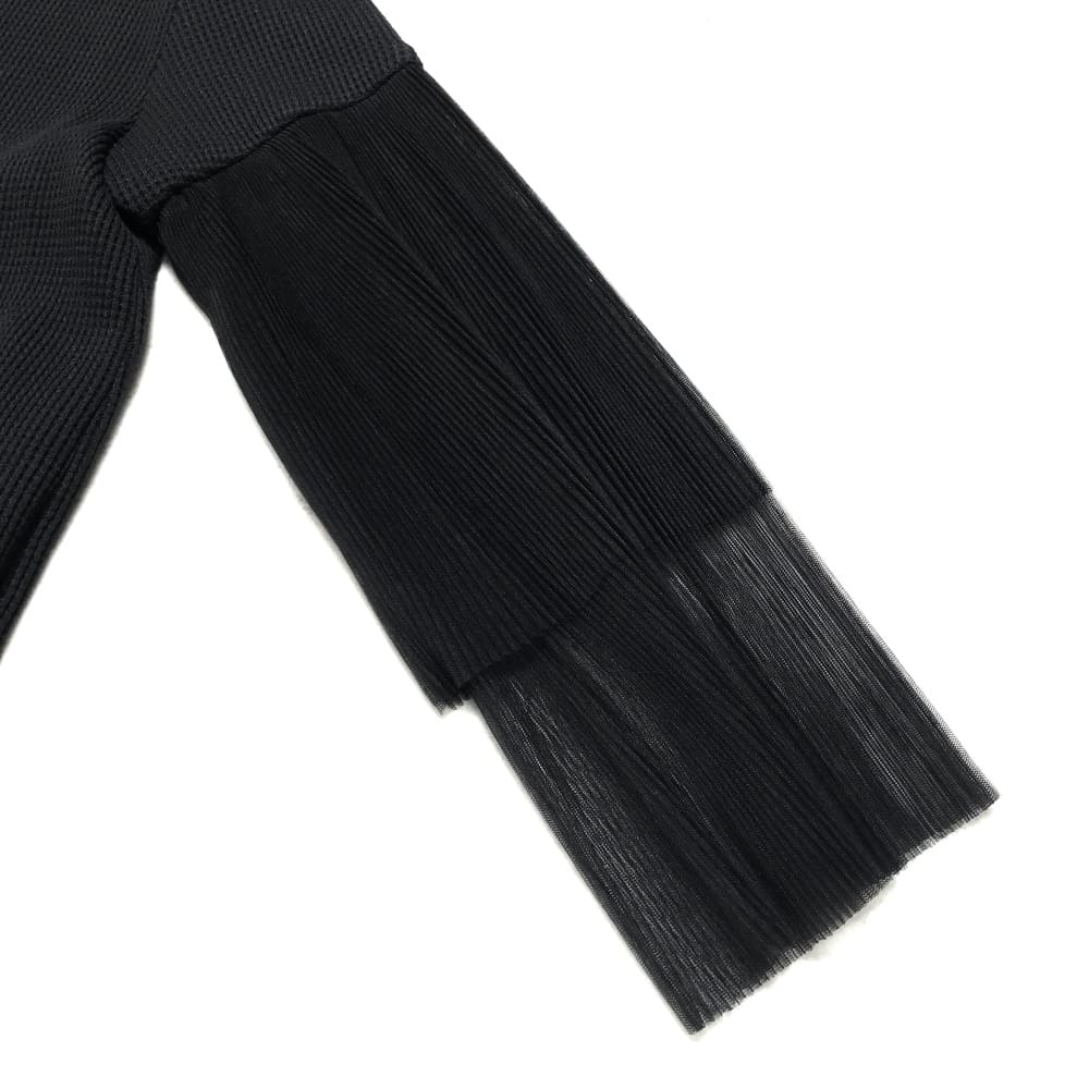 【SALE】AKIRANAKA(アキラナカ) Tiia tulle sleeves jersey PO