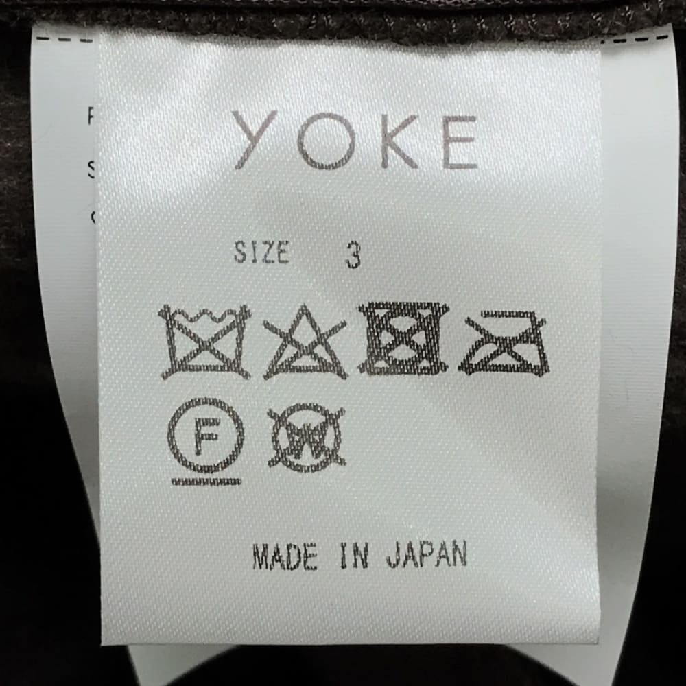 YOKE(ヨーク) COTTON YAK EASY TROUSERS - COLDBECK ONLINE（コール