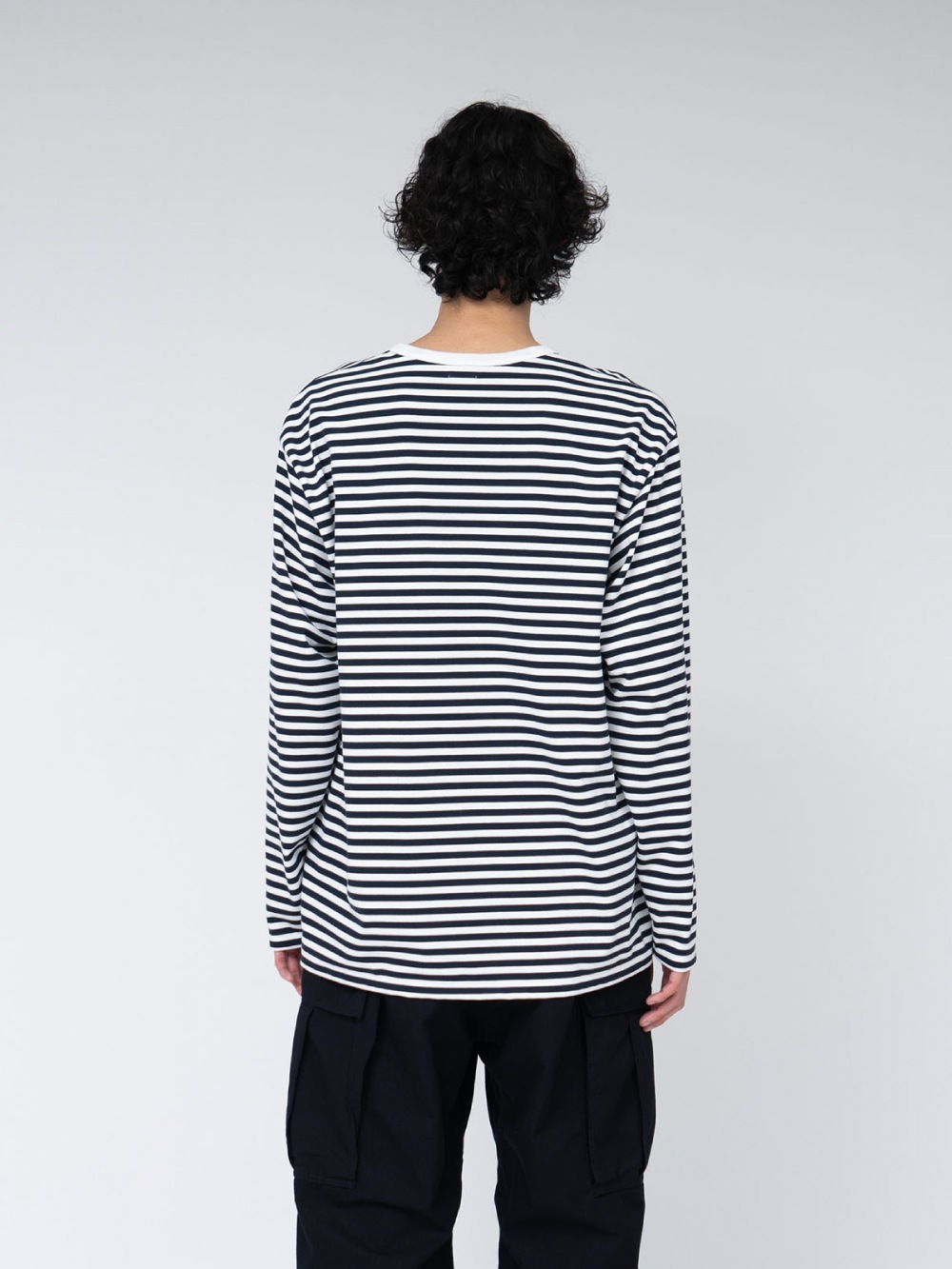 【SALE】nanamica(ナナミカ) COOLMAX Stripe Jersey L/S Tee