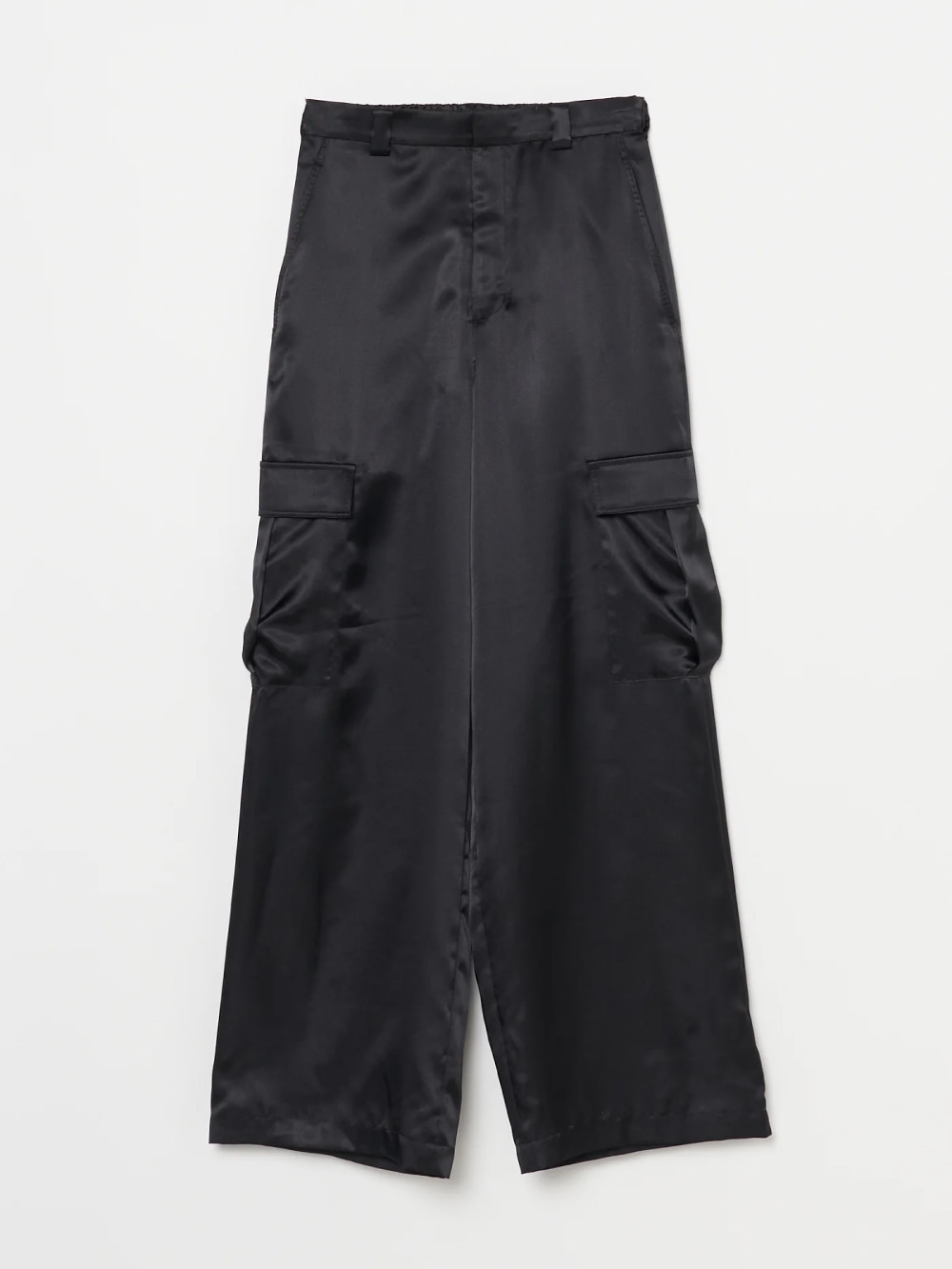 【SALE】INSCRIRE(アンスクリア) Satin Cargo Pants
