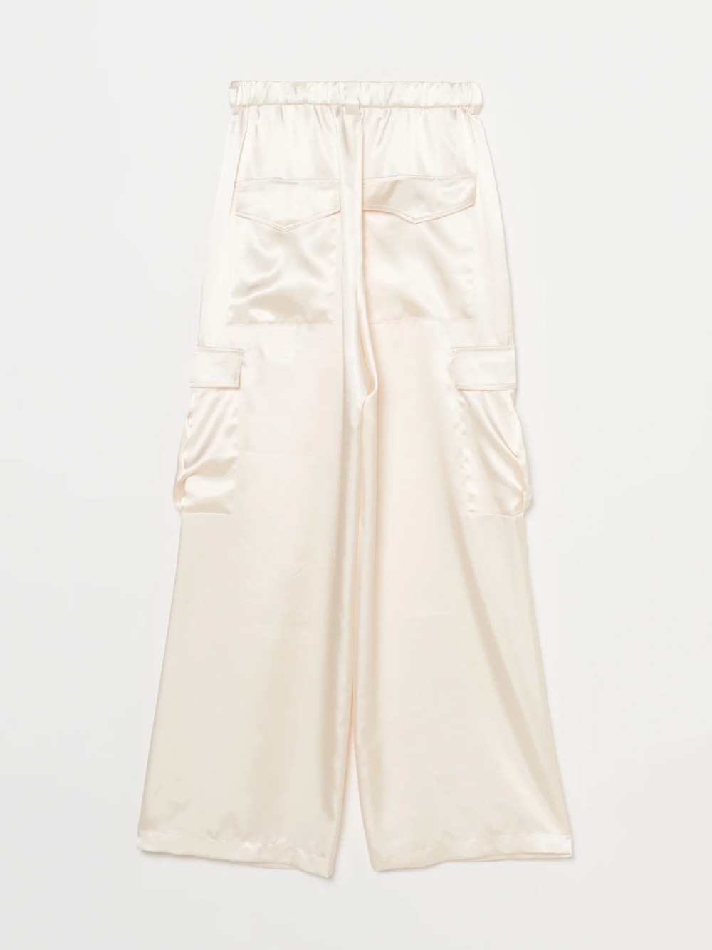 【SALE】INSCRIRE(アンスクリア) Satin Cargo Pants