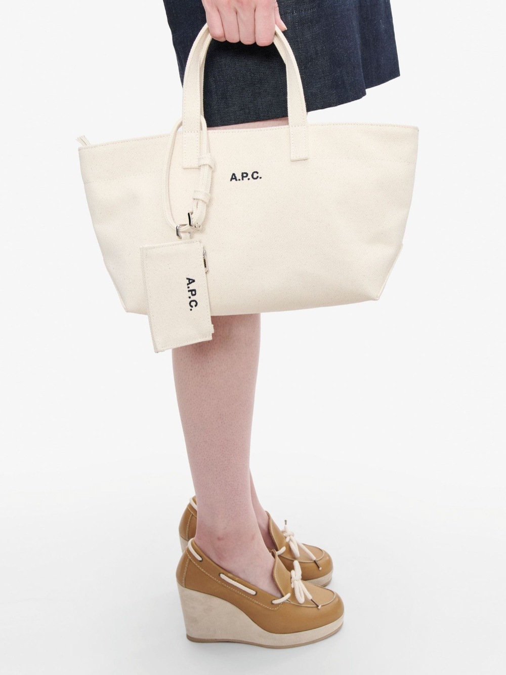A.P.C.(アーペーセー) Le Drummer スモールキャンバスバッグ