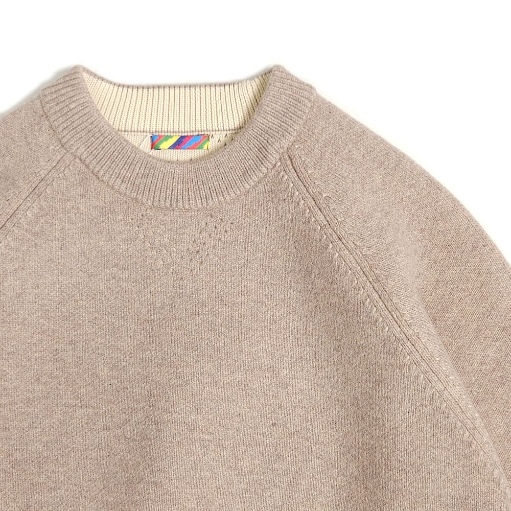 is-ness(イズネス) VENTILATION KNITTED CREW - COLDBECK ONLINE