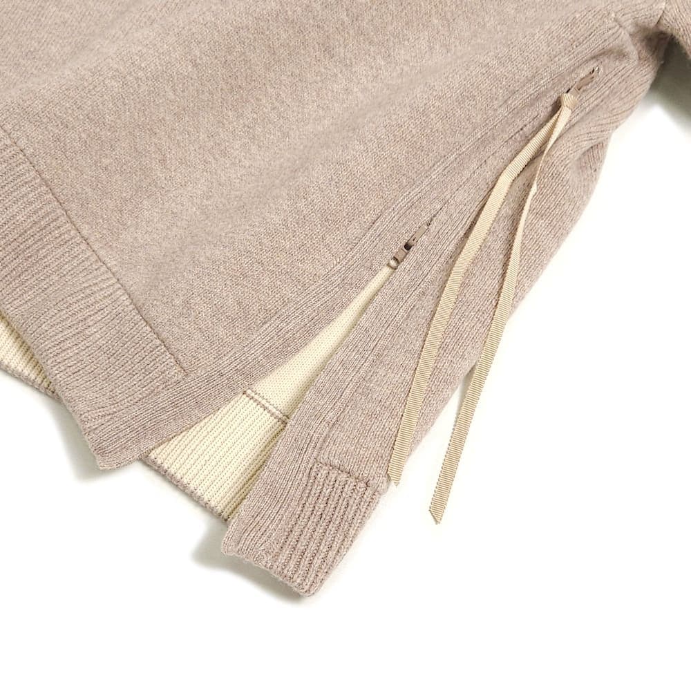 is-ness(イズネス) VENTILATION KNITTED CREW - COLDBECK ONLINE