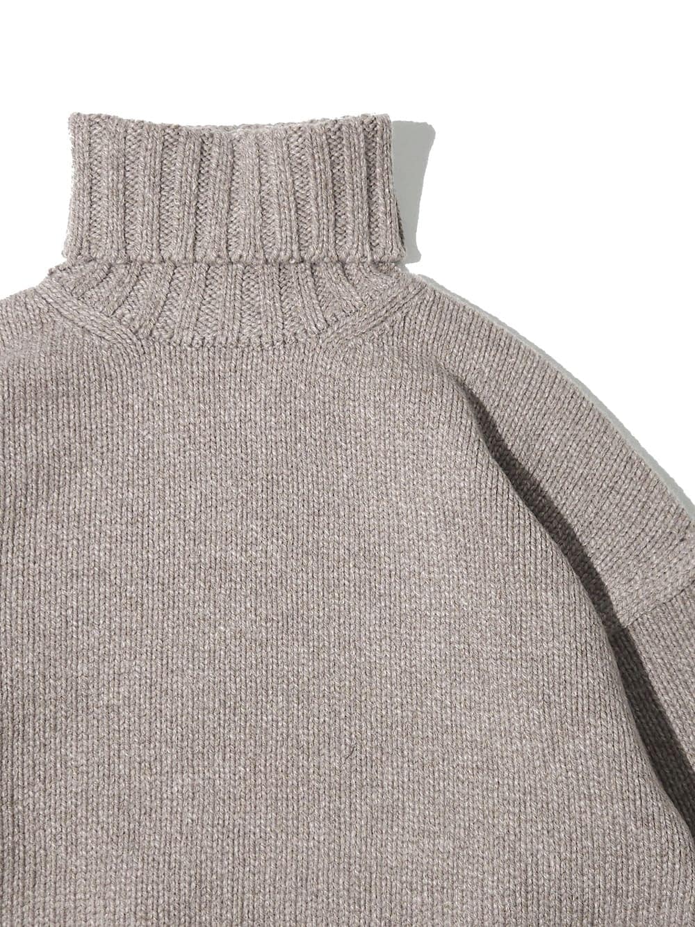 SLOANE(スローン) 3G ジーロンラム×カシミヤ ドロップショルダー