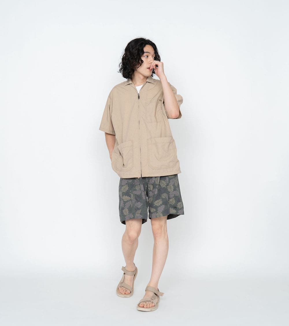 SALETHE NORTH FACE PURPLE LABEL(Ρեѡץ졼٥) Polyester Linen Field Shorts