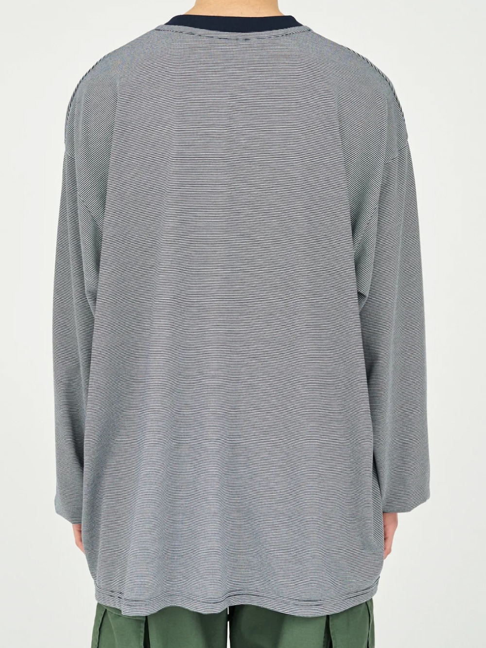 FreshService(フレッシュサービス) MICRO BORDER L/S TEE - COLDBECK
