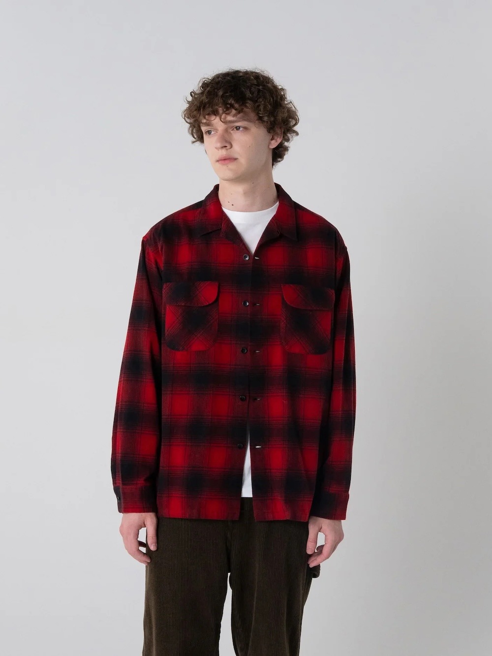 PENDLETON(ペンドルトン) コットンシャギー オープンカラー チェックシャツ