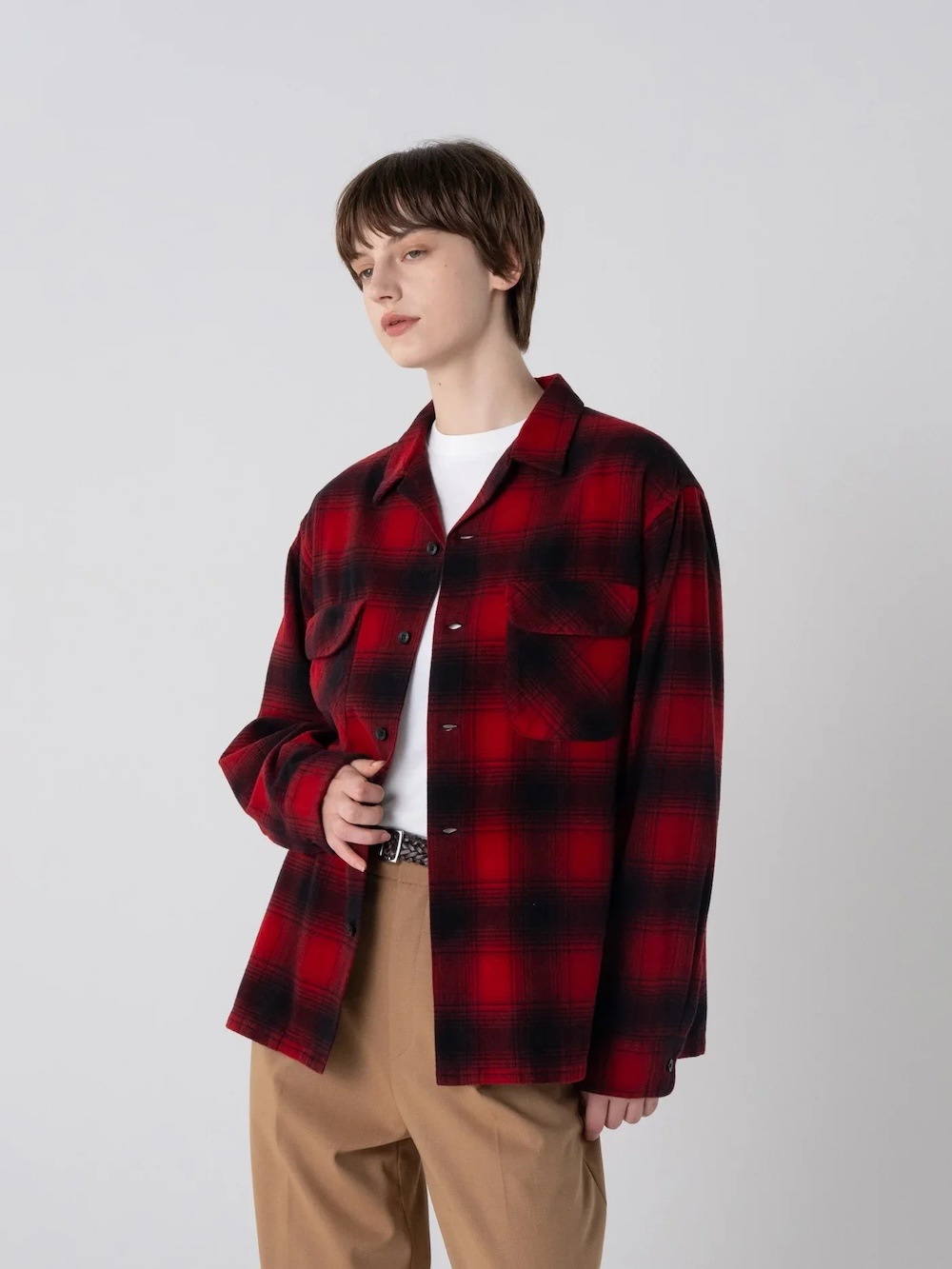 PENDLETON(ペンドルトン) コットンシャギー オープンカラー チェックシャツ