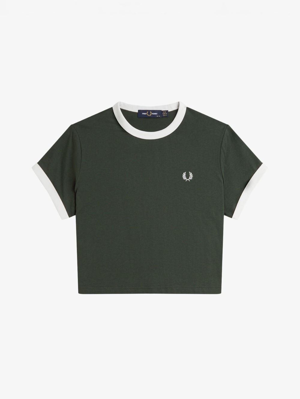 SALE】FRED PERRY(フレッドペリー) Cropped Ringer T-Shirt - COLDBECK