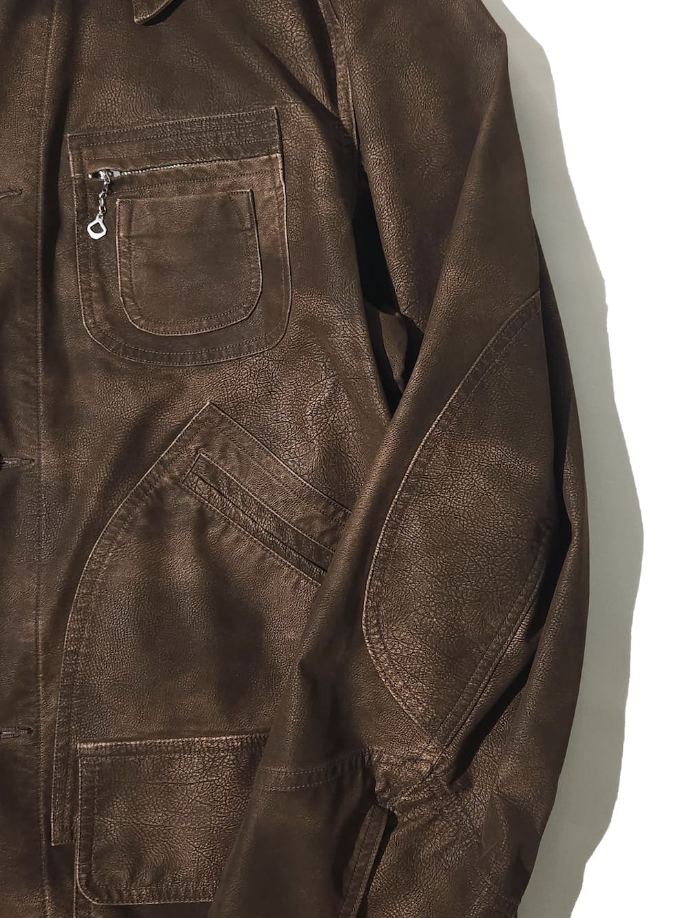【SALE】DAIRIKU(ダイリク) Artifical Leather Hunting Jacket
