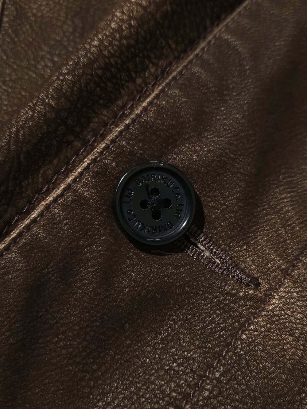 【SALE】DAIRIKU(ダイリク) Artifical Leather Hunting Jacket