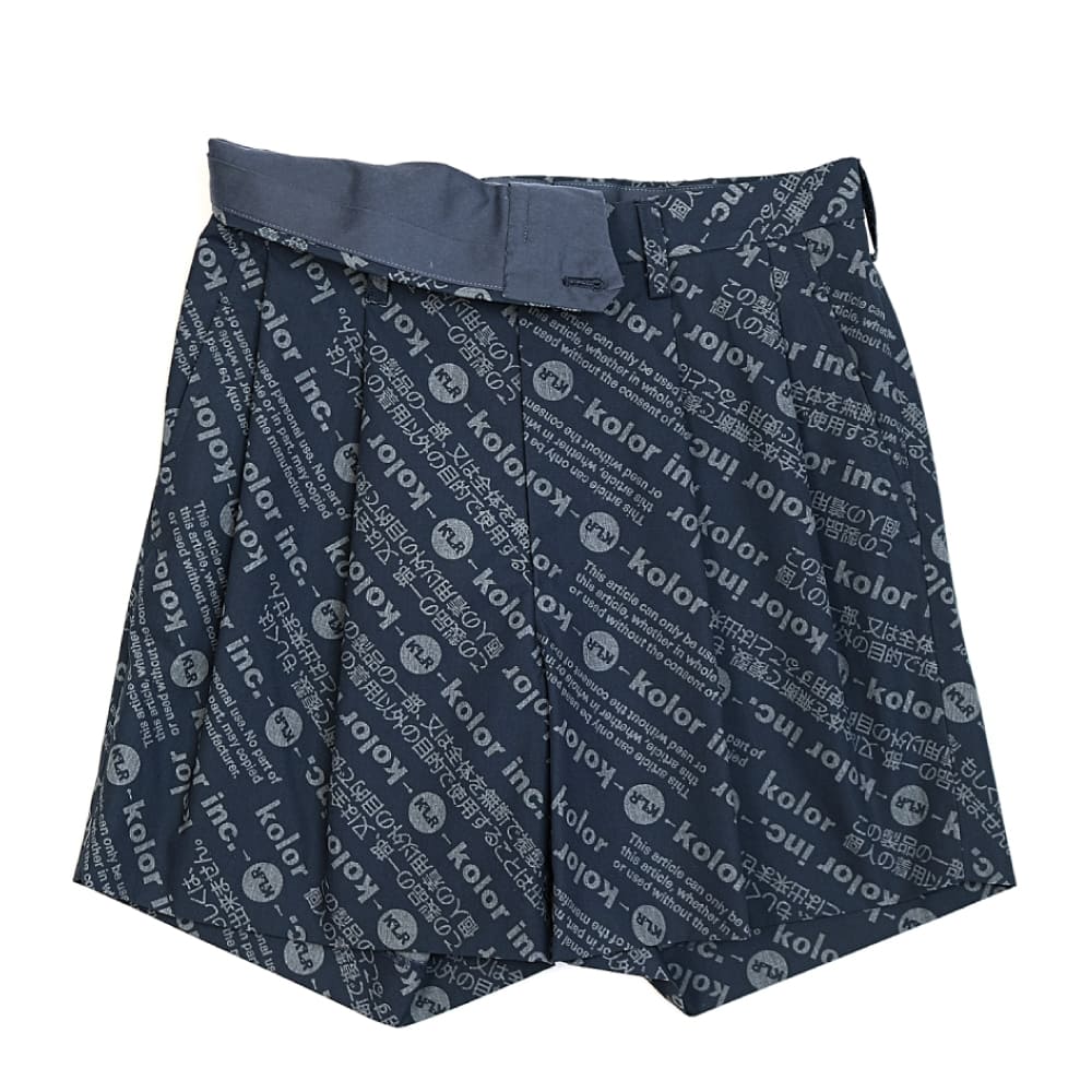 【SALE】kolor(カラー) プリントウェザークロスショーツ