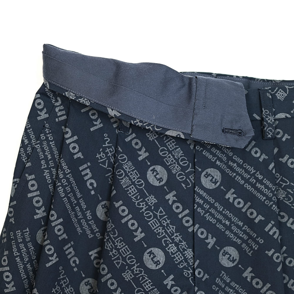 【SALE】kolor(カラー) プリントウェザークロスショーツ