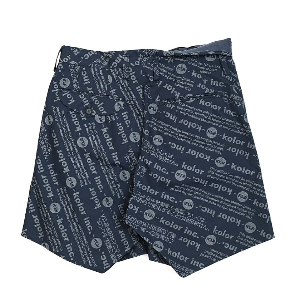 【SALE】kolor(カラー) プリントウェザークロスショーツ