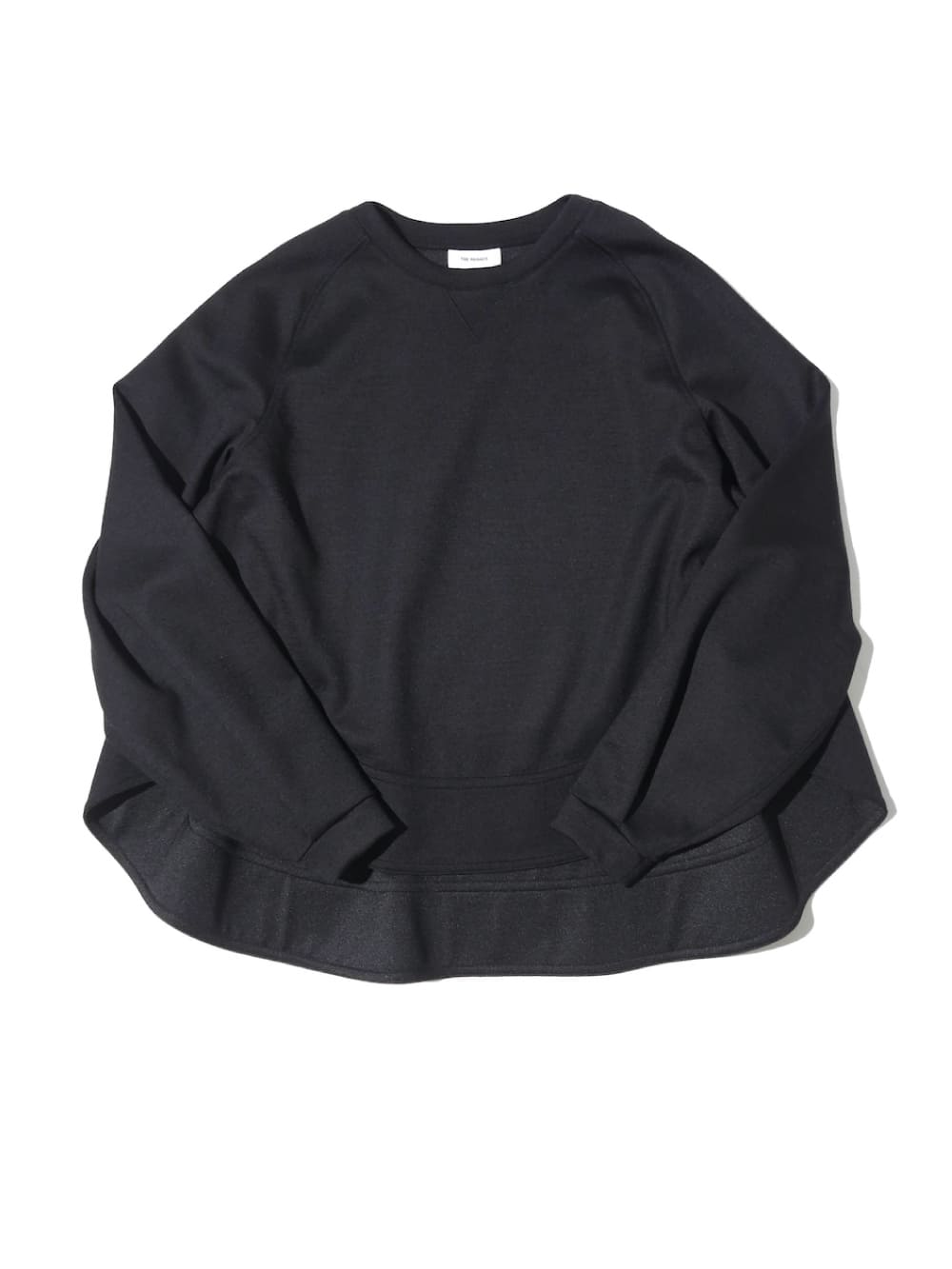 THE RERACS 22AW Raglan T-shirt クルーネック 黒 THE RERACS(ザリラクス) RERACS A-LINE SHORT RAGLAN SWEAT - COLDBECK