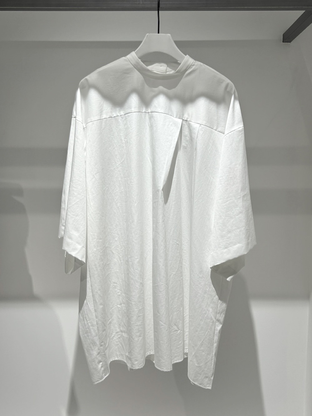 ENFOLD(エンフォルド) SOLID HEXAGON BLOUSE