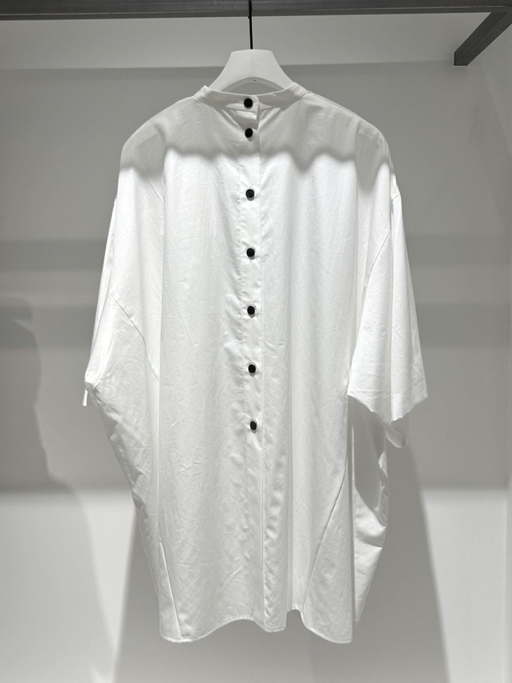 ENFOLD(エンフォルド) SOLID HEXAGON BLOUSE