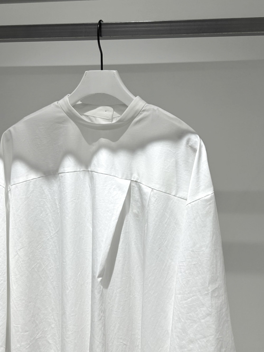 ENFOLD(エンフォルド) SOLID HEXAGON BLOUSE