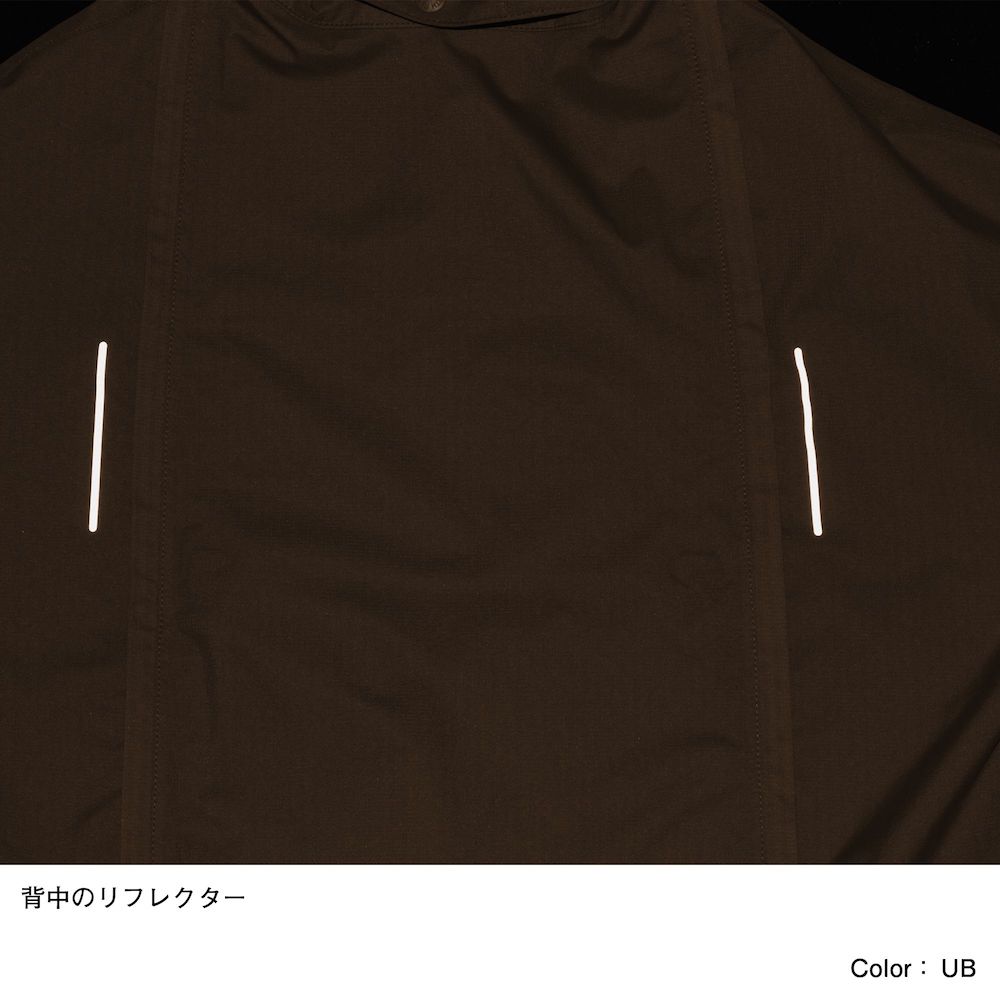 ザ・ノースフェイス　マタニティレインコート（ユーティリティブラウンSM） THE NORTH FACE ザノースフェイス マタニティ レインコート / SM
