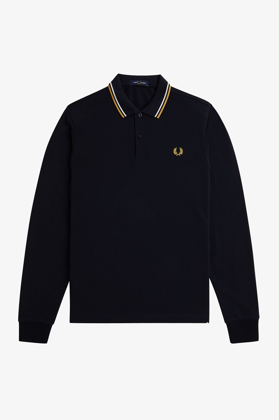 未使用　FRED PERRY ブラック ゴールド　ポロシャツ L SALE】FRED PERRY(フレッドペリー) The Fred Perry Shirt - COLDBECK