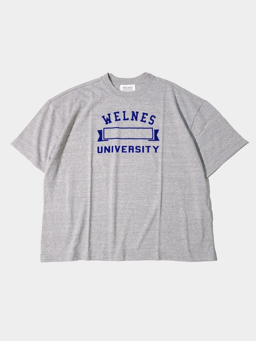 【SALE】INSCRIRE(アンスクリア) Wellness University Loose Fit Tee