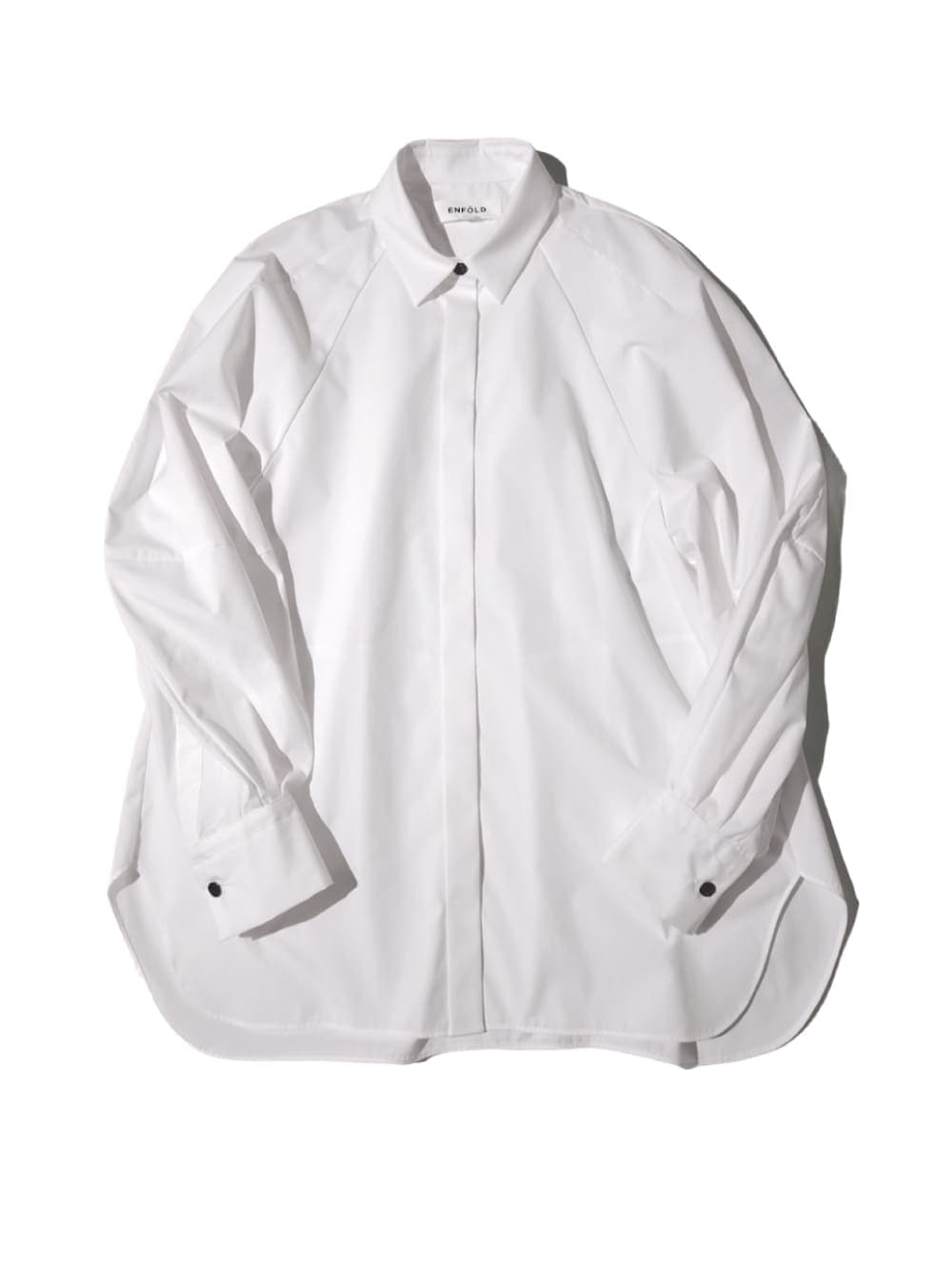 ENFOLD(エンフォルド) CIRCLE DORAPE SHIRT - COLDBECK ONLINE（コール