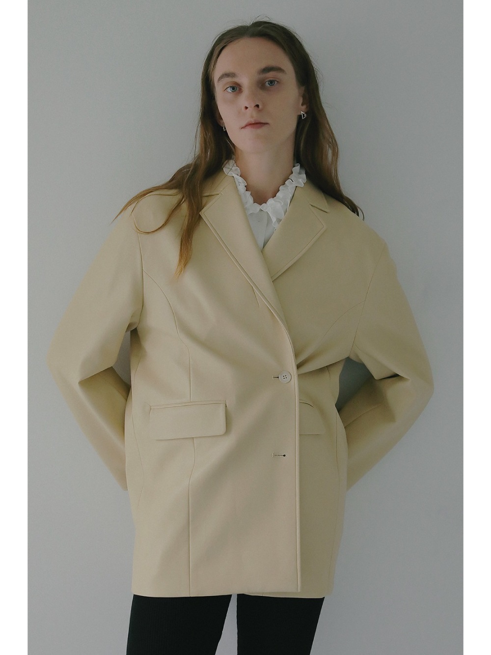 MANOF(マノフ) MINIMAL LEATHER JACKET - COLDBECK ONLINE（コール