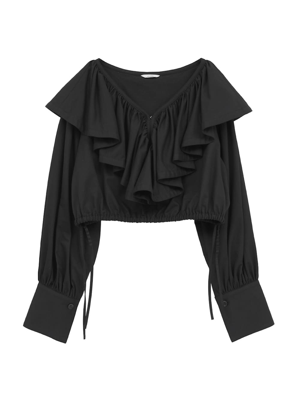 CLANE(クラネ) FRILL COLLAR SHORT BLOUSE - COLDBECK ONLINE（コール