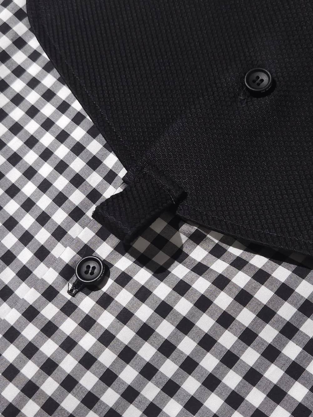 the reracs ザリラクス　チェックトップス THE RERACS(ザリラクス) THE BIB FRONT SHIRT - COLDBECK ONLINE