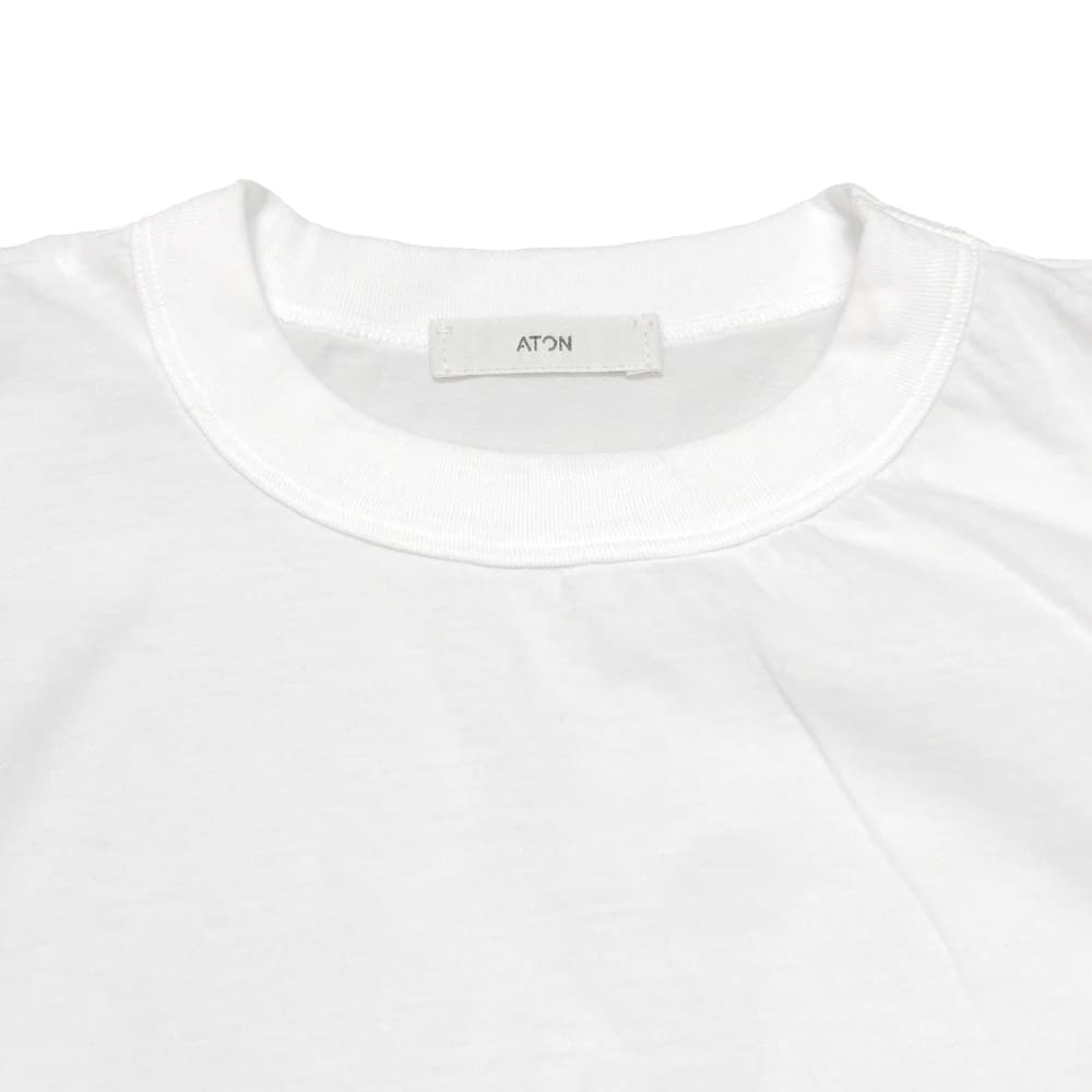 ATON(エイトン) FRESCA SINGLE JERSEY TANK TOP