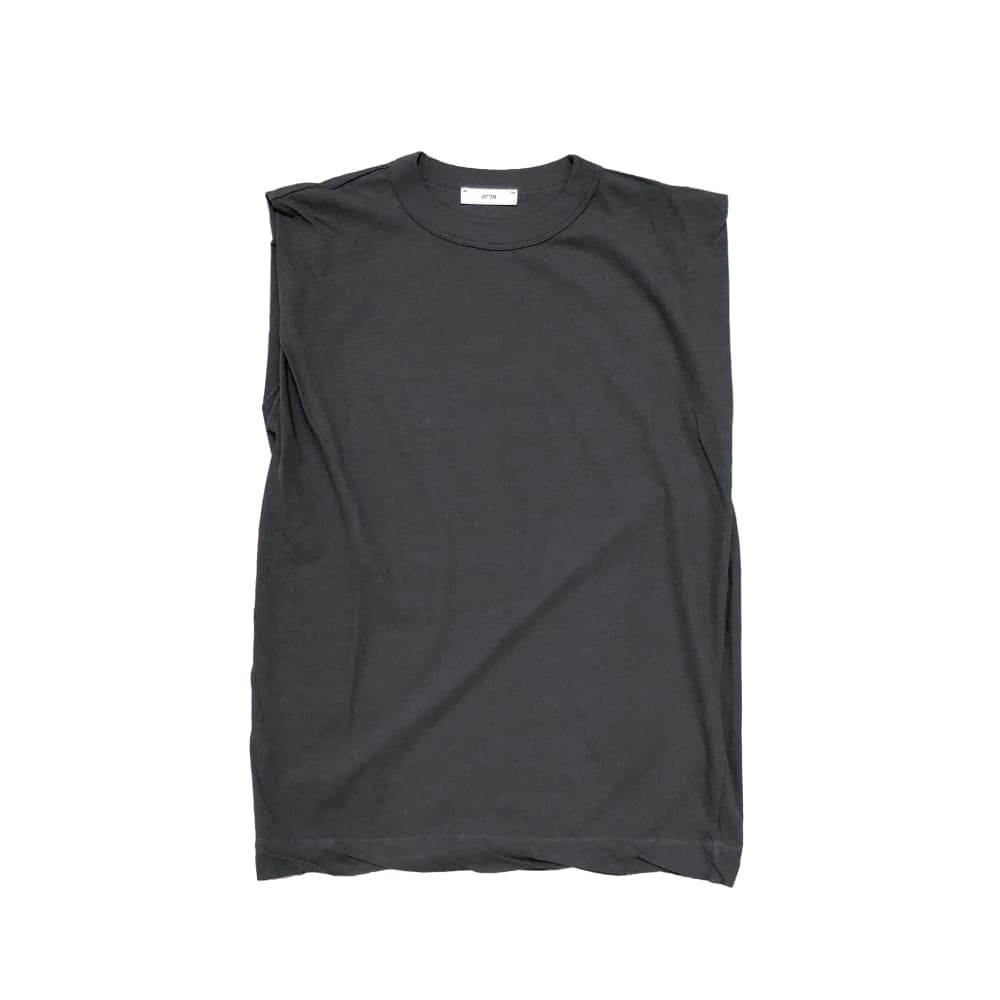 ATON/エイトン FRESCA SINGLE JERSEY TANK TOP FRESCA SINGLE JERSEY | TANK TOP – ATON | エイトン