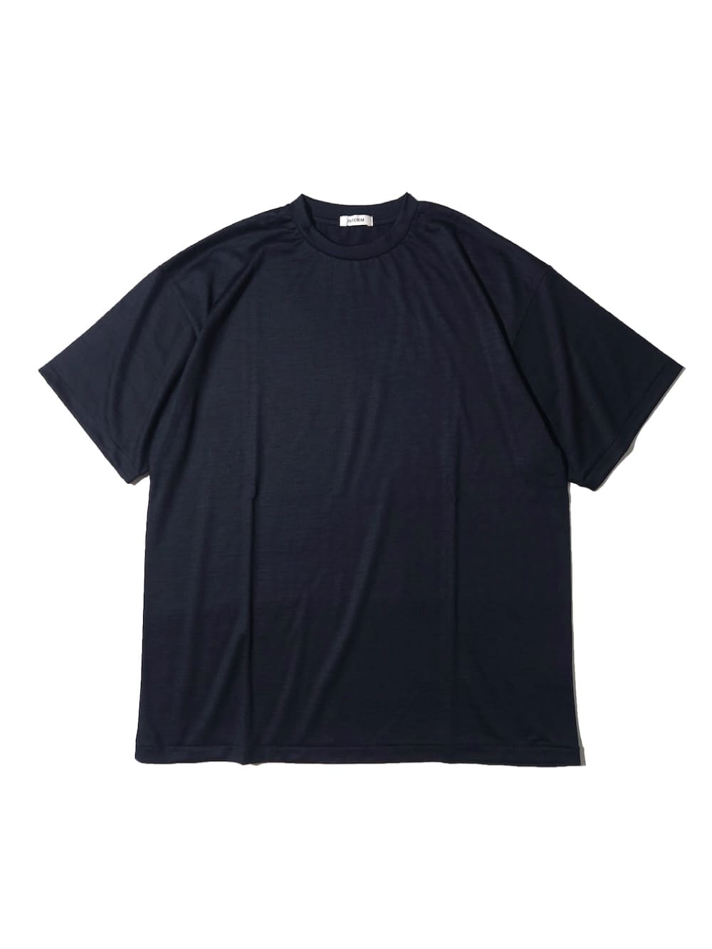 INTERIM(インテリム) EXTRA FINE MERINO WOOL JERSEY S/S TEE