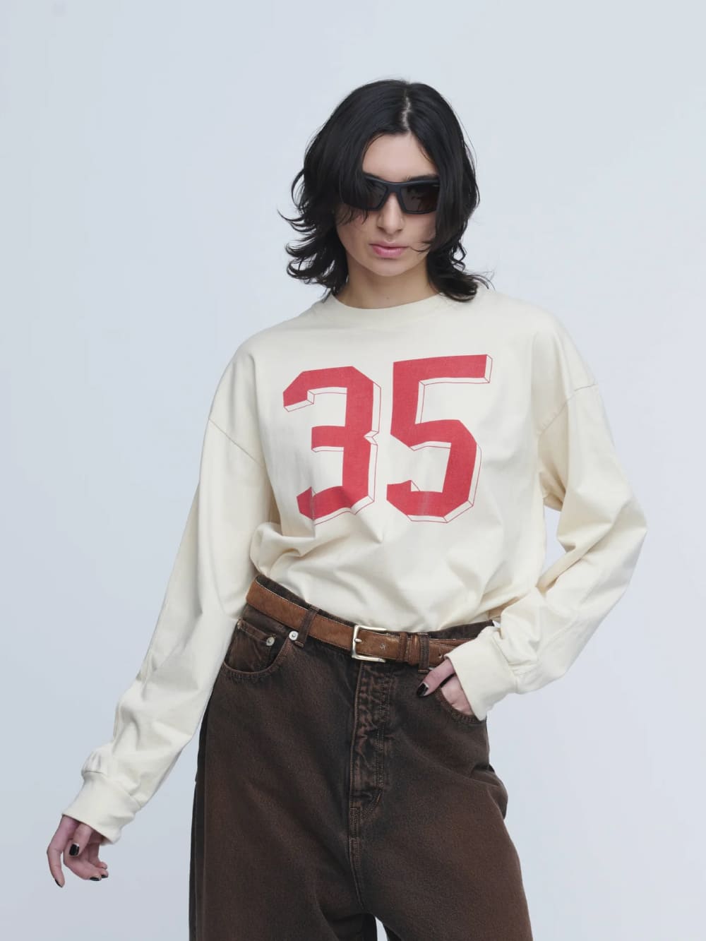 SALE】INSCRIRE(アンスクリア) No35 Long Sleeve Loose Fit - COLDBECK