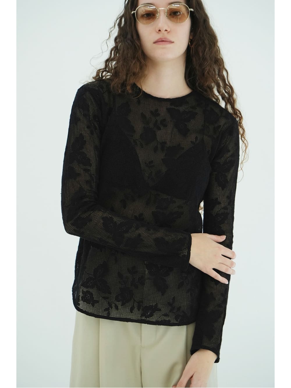 新品タグ付き完売CLANE クラネCLASSIC LACE TOPS 正規品 松本恵奈のMUST BUY- CLANEのお気に入りアイテム紹介 “CLASSIC LACE