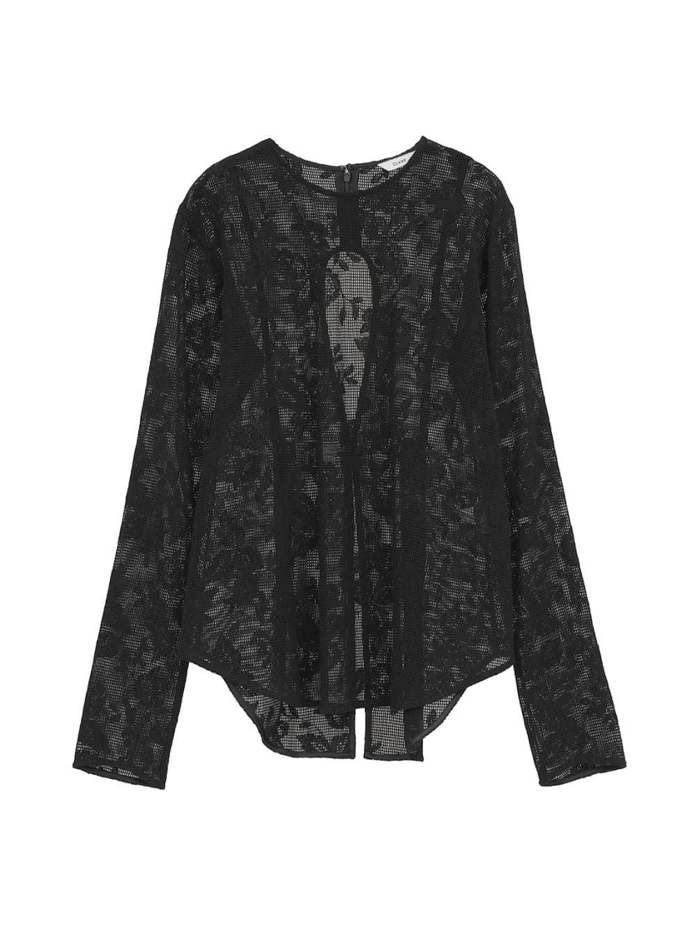 お値下げ！　CLANE クラネ　BACK GATHER VOLUME TOPS CLANE(クラネ) BACK DESIGN FLOWER LACE TOPS - COLDBECK ONLINE