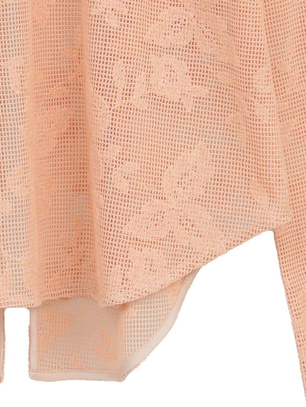 【SALE】CLANE(クラネ) BACK DESIGN FLOWER LACE TOPS