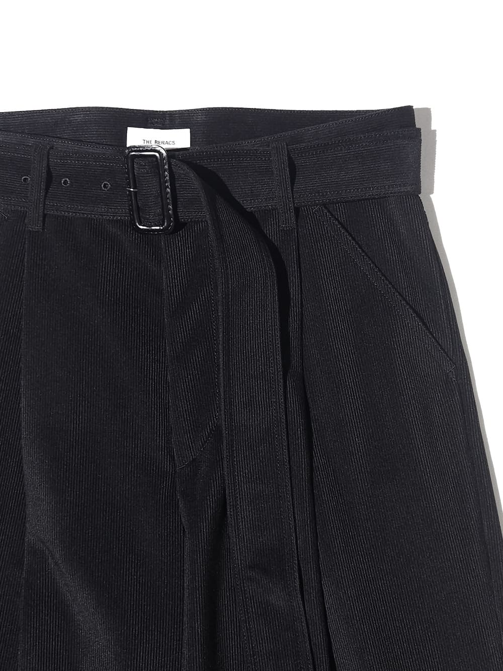 THE RERACS(ザリラクス) THE BELTED WIDE 5POCKET PANTS