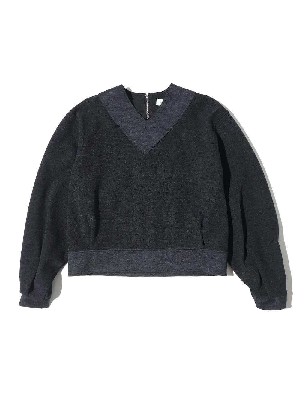 THE RERACS(ザリラクス) RERACS V NECK BACK ZIPPULLOVER - COLDBECK