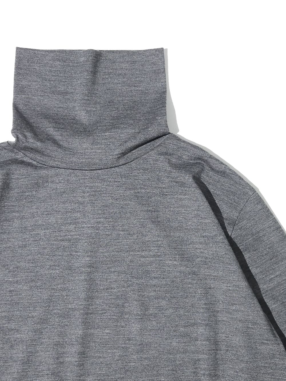 SLOANE(スローン) ウール天竺 ニットタートルネック長袖Tシャツ