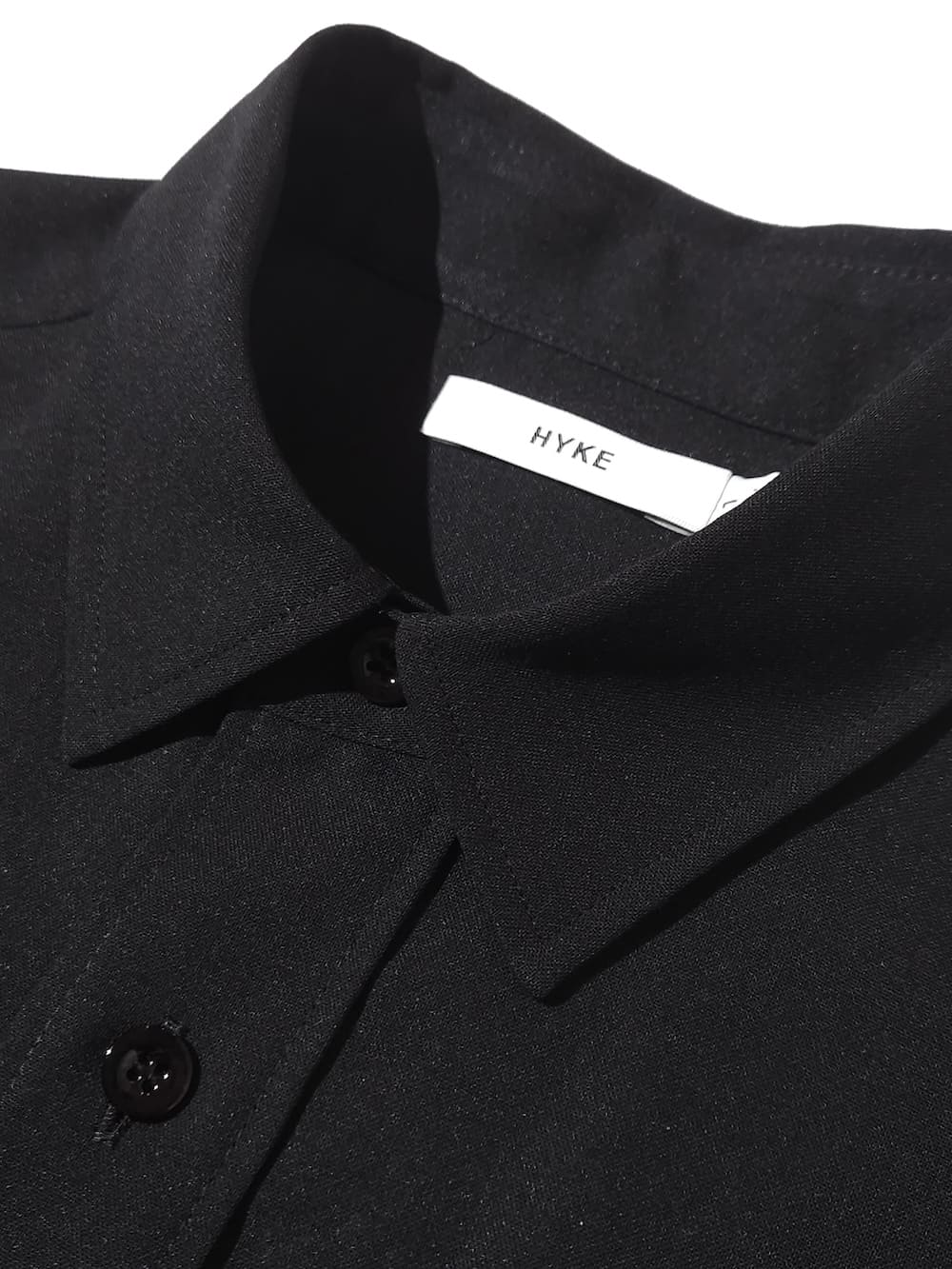 HYKE(ハイク) T/W VOILE BALLOON SLEEVE CROPPED SHIRT - COLDBECK