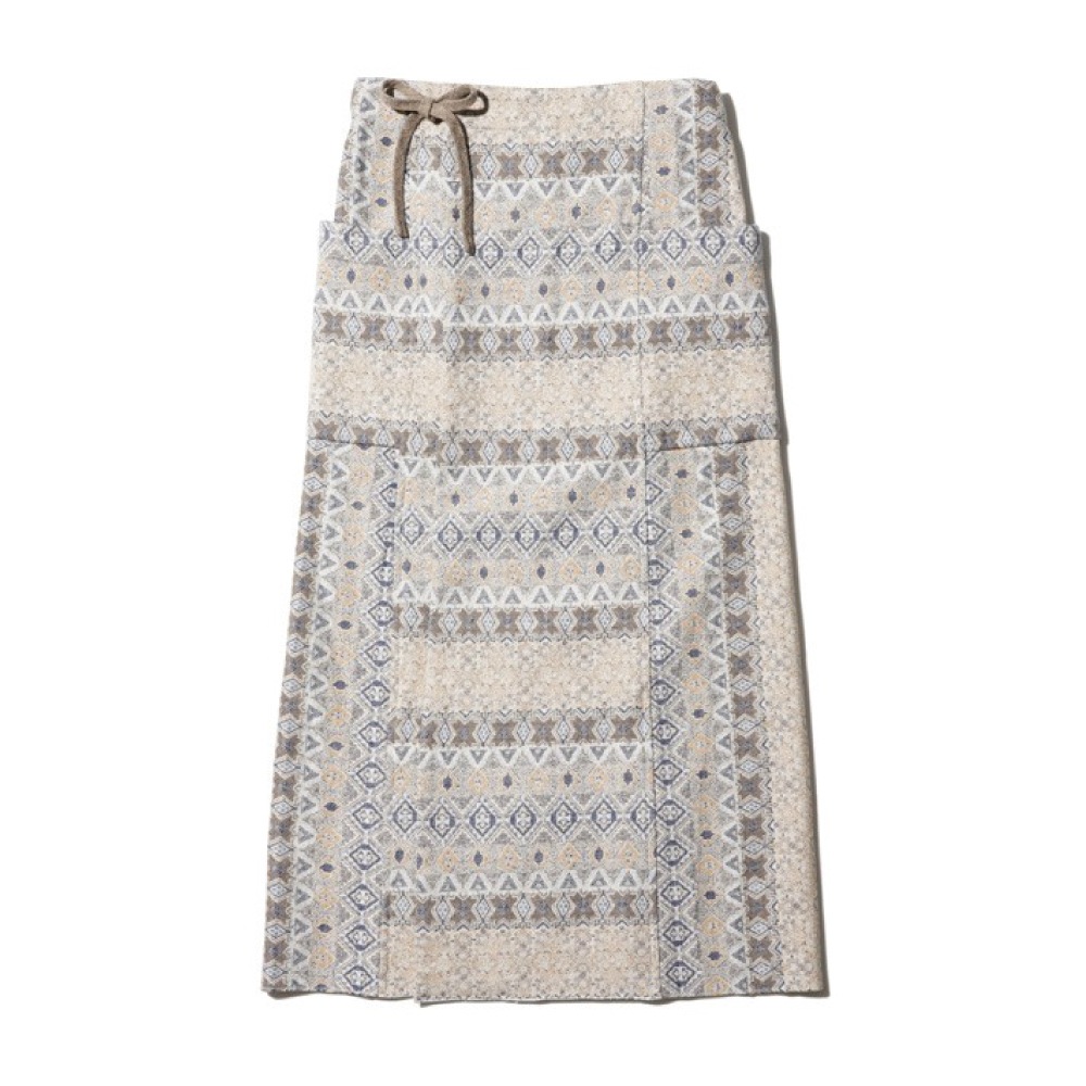 【SALE】snow peak(スノーピーク) ノマドジャカードスカート