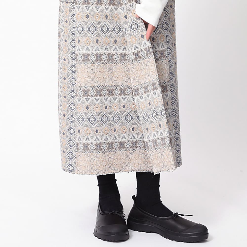 【SALE】snow peak(スノーピーク) ノマドジャカードスカート